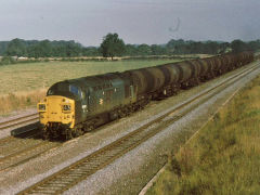 
Class 37 on ECML at Thirsk, North Yorkshire, August 1975